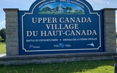Novel finds a home at Upper Canada Village